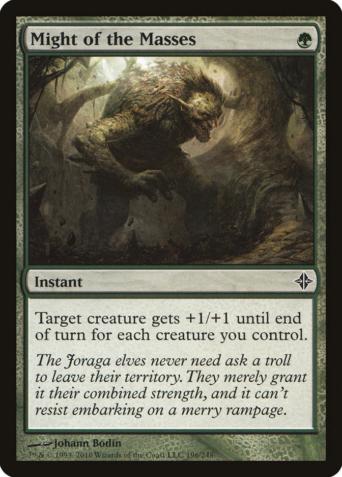 Might of the Masses [Rise of the Eldrazi] | Jack's On Queen