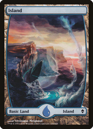 Island (236) - Full Art [Zendikar] | Jack's On Queen