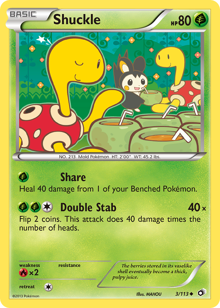 Shuckle (3/113) [Black & White: Legendary Treasures] | Jack's On Queen