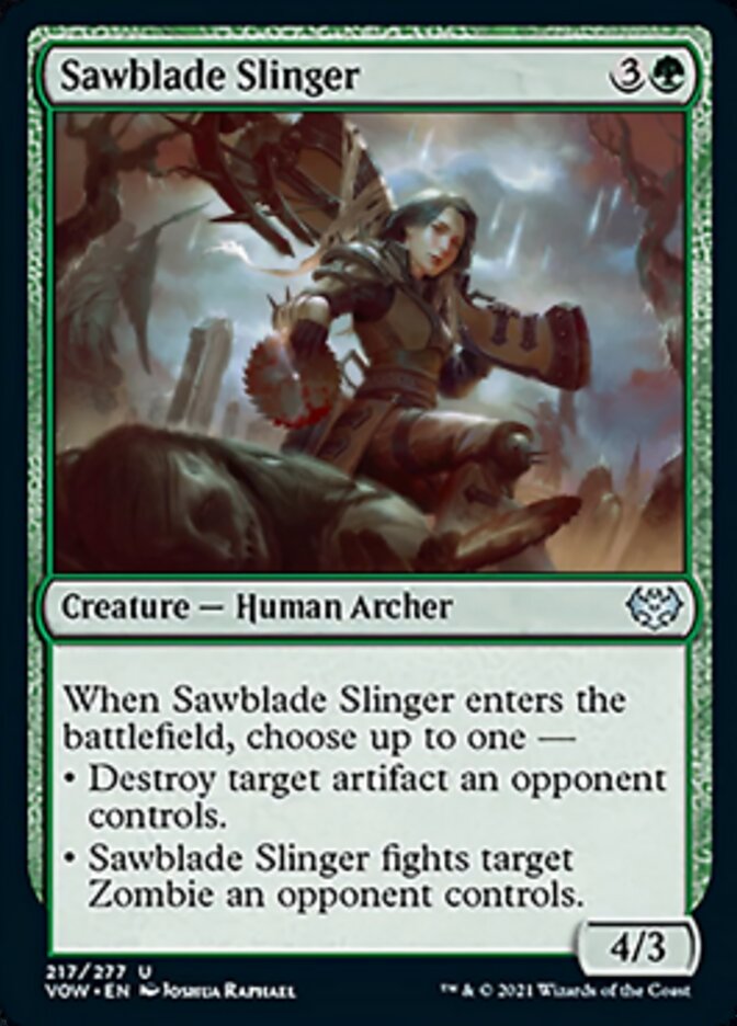 Sawblade Slinger [Innistrad: Crimson Vow] | Jack's On Queen