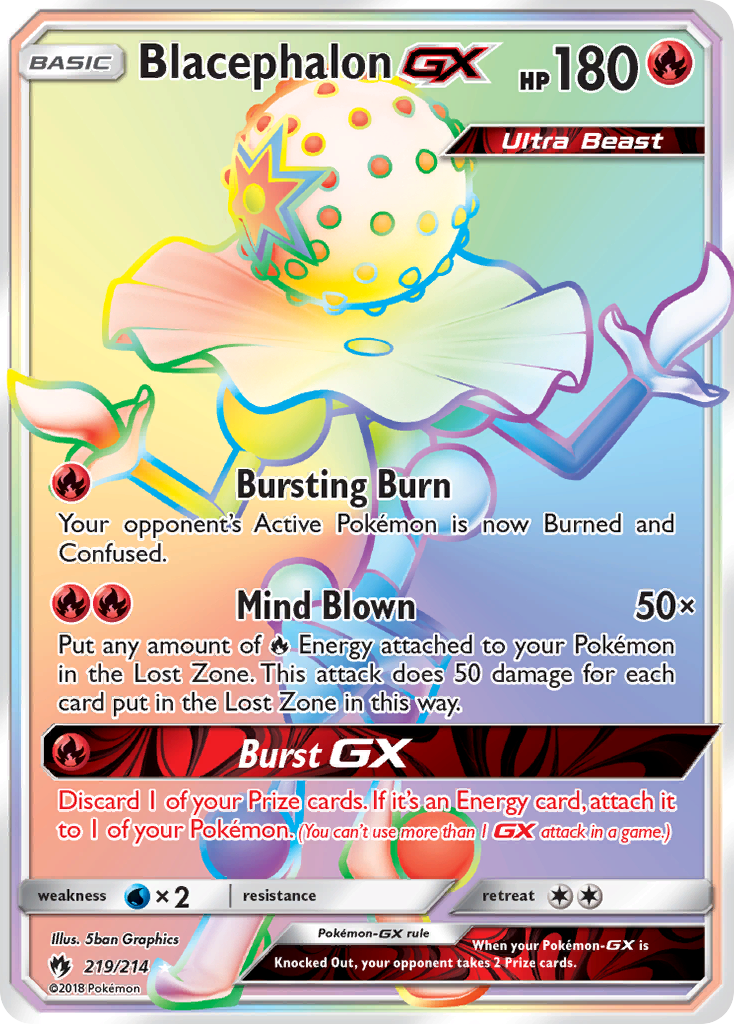 Blacephalon GX (219/214) [Sun & Moon: Lost Thunder] | Jack's On Queen