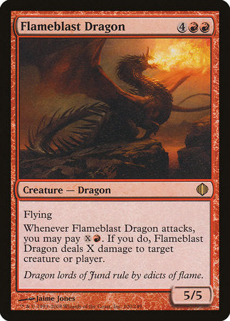 Flameblast Dragon [Shards of Alara] | Jack's On Queen