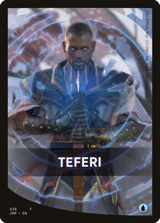 Teferi Theme Card [Jumpstart Front Cards] | Jack's On Queen