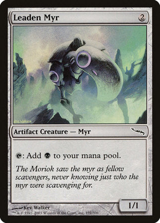 Leaden Myr [Mirrodin] | Jack's On Queen