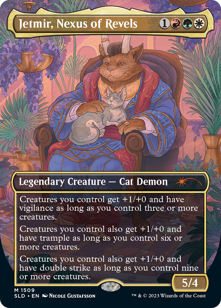 Jetmir, Nexus of Revels // Jetmir, Nexus of Revels [Secret Lair Commander Deck: Raining Cats and Dogs] | Jack's On Queen