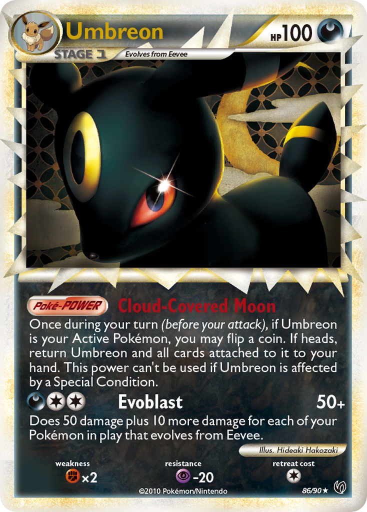 Umbreon (86/90) [HeartGold & SoulSilver: Undaunted] | Jack's On Queen