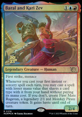 Baral and Kari Zev [March of the Machine Prerelease Promos] | Jack's On Queen