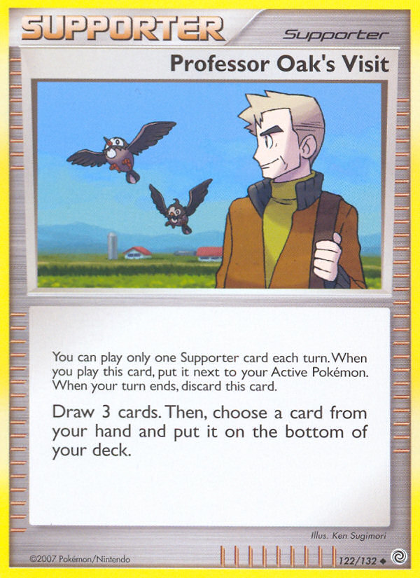 Professor Oak's Visit (122/132) [Diamond & Pearl: Secret Wonders] | Jack's On Queen