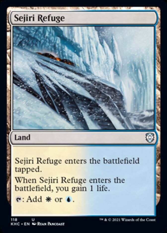 Sejiri Refuge [Kaldheim Commander] | Jack's On Queen