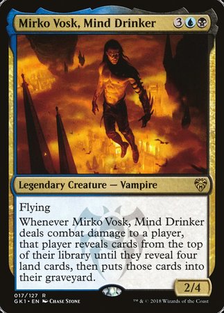 Mirko Vosk, Mind Drinker [GRN Guild Kit] | Jack's On Queen