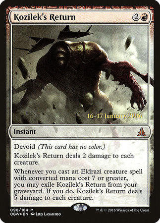 Kozilek's Return [Oath of the Gatewatch Promos] | Jack's On Queen