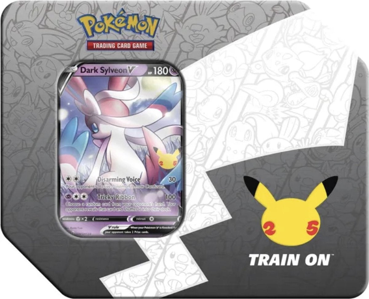 Celebrations: 25th Anniversary - Tin (Dark Sylveon V) | Jack's On Queen