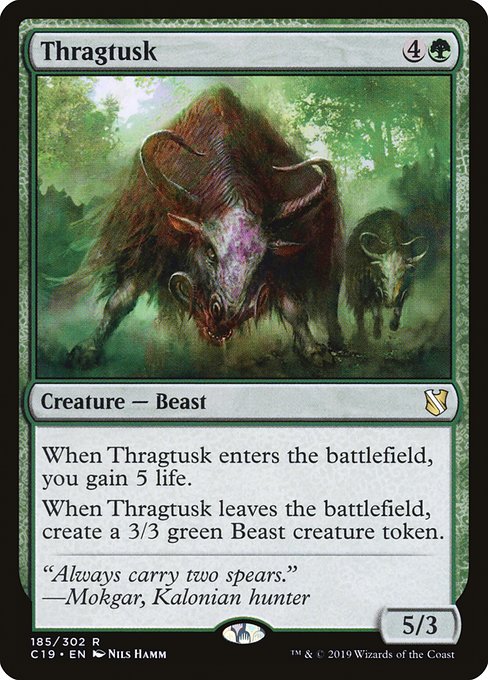 Thragtusk [Commander 2019] | Jack's On Queen