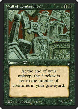 Wall of Tombstones [Legends] | Jack's On Queen
