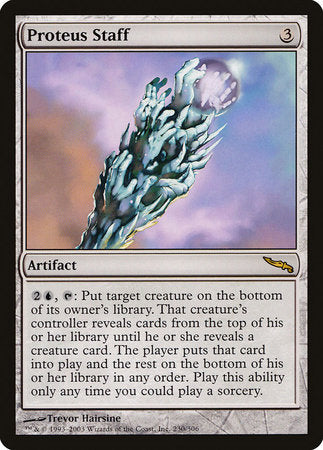 Proteus Staff [Mirrodin] | Jack's On Queen
