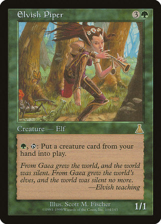 Elvish Piper [Urza's Destiny] | Jack's On Queen