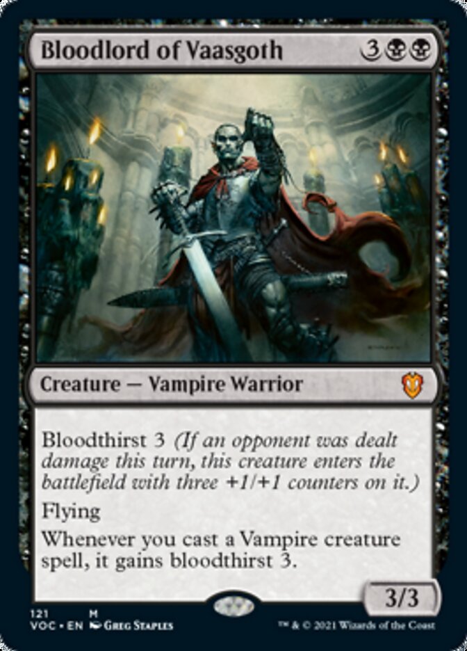 Bloodlord of Vaasgoth [Innistrad: Crimson Vow Commander] | Jack's On Queen