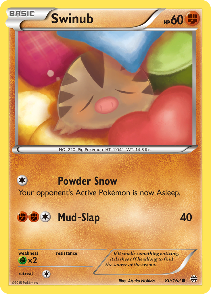 Swinub (80/162) [XY: BREAKthrough] | Jack's On Queen