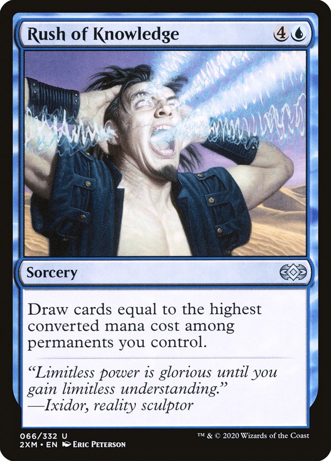 Rush of Knowledge [Double Masters] | Jack's On Queen