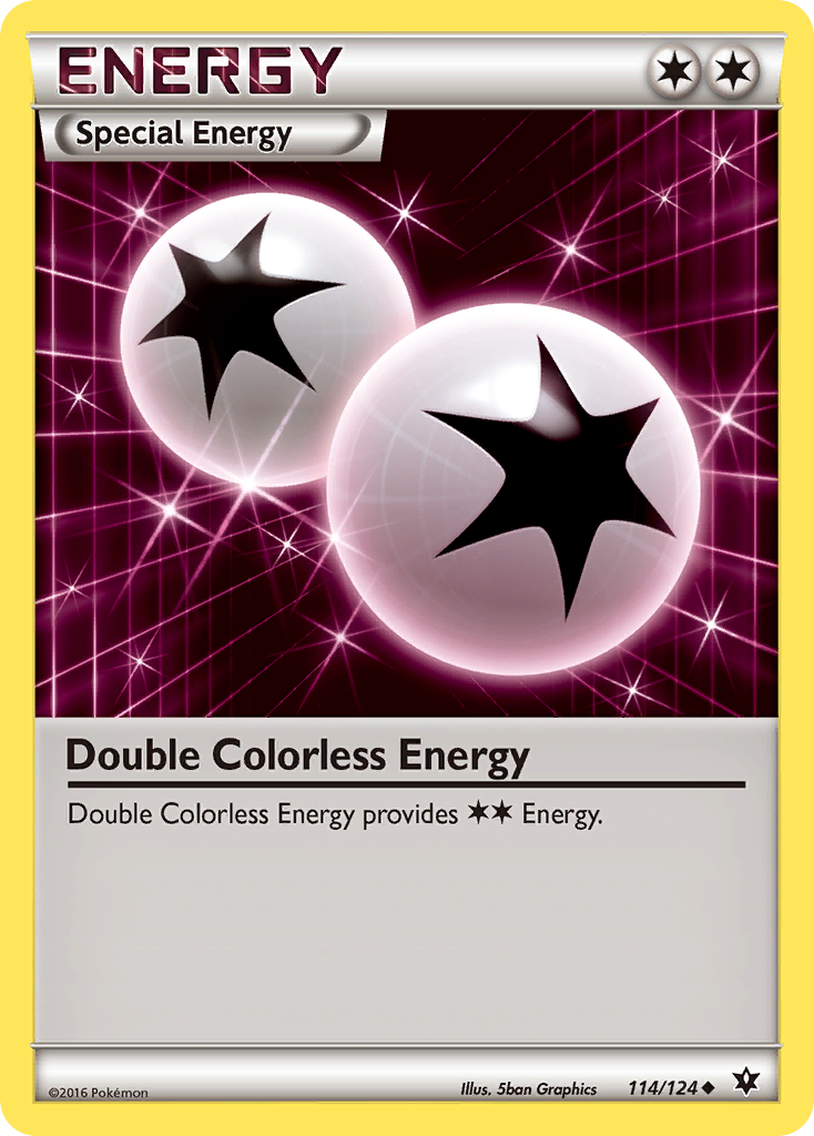 Double Colorless Energy (114/124) [XY: Fates Collide] | Jack's On Queen