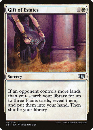 Gift of Estates [Commander 2014] | Jack's On Queen