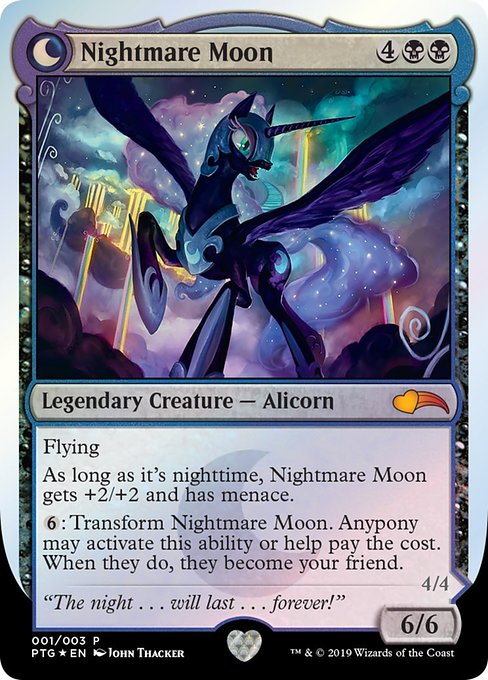 Nightmare Moon // Princess Luna [Ponies: The Galloping] | Jack's On Queen
