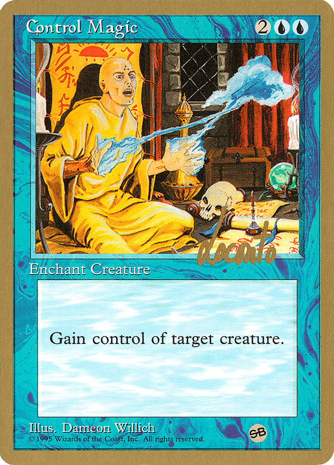 Control Magic (Michael Loconto) (SB) [Pro Tour Collector Set] | Jack's On Queen