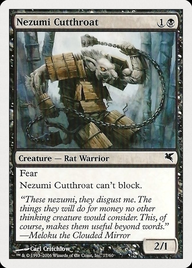 Nezumi Cutthroat [Hachette UK] | Jack's On Queen