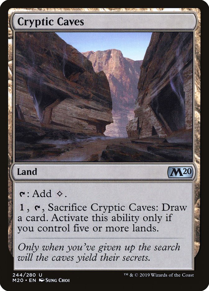 Cryptic Caves [Core Set 2020] | Jack's On Queen