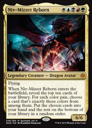 Niv-Mizzet Reborn [War of the Spark] | Jack's On Queen