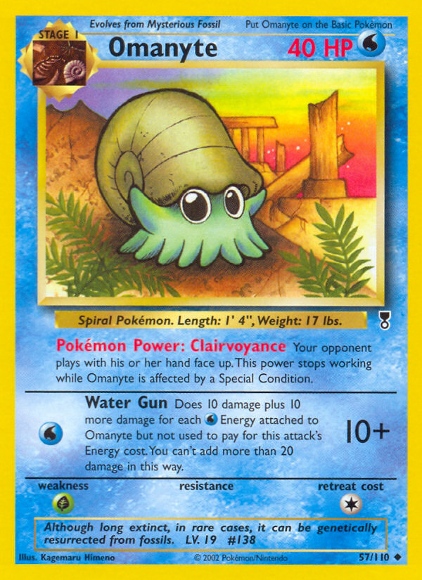 Omanyte (57/110) [Legendary Collection] | Jack's On Queen