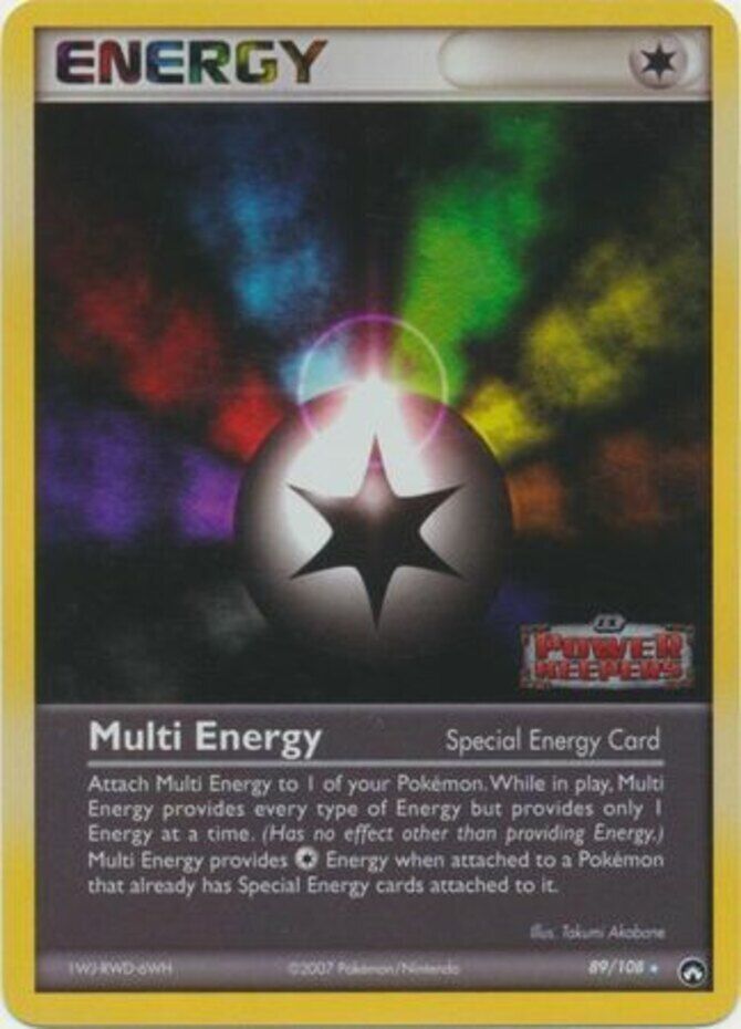 Multi Energy (89/108) (Stamped) [EX: Power Keepers] | Jack's On Queen