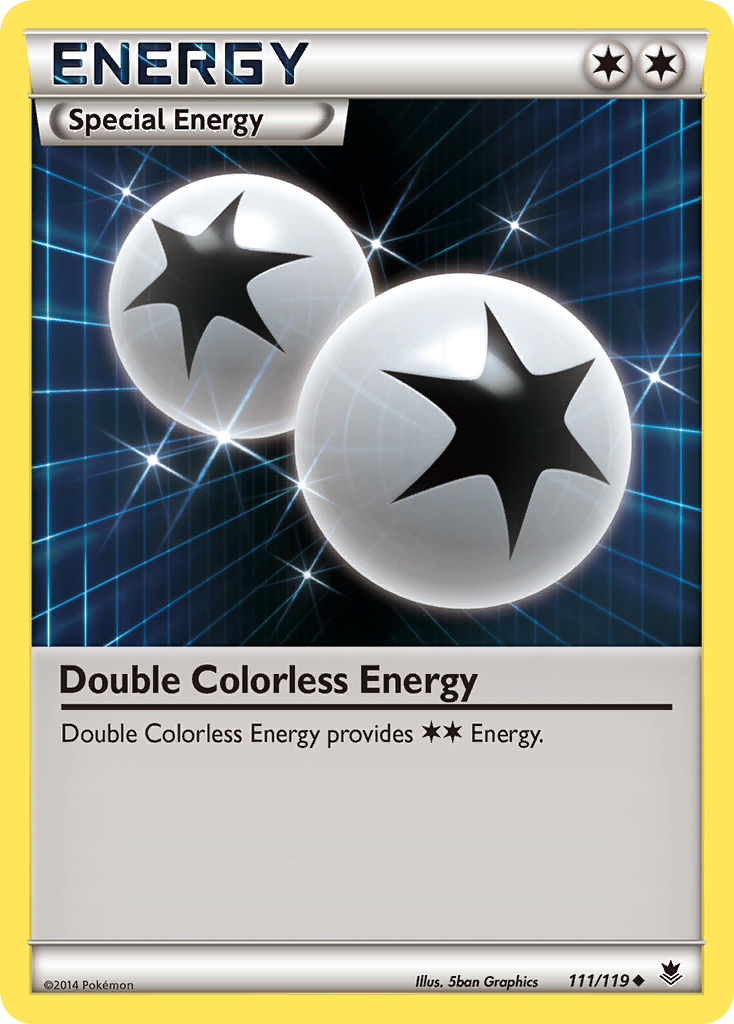 Double Colorless Energy (111/119) [XY: Phantom Forces] | Jack's On Queen