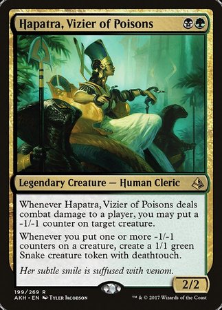 Hapatra, Vizier of Poisons [Amonkhet] | Jack's On Queen