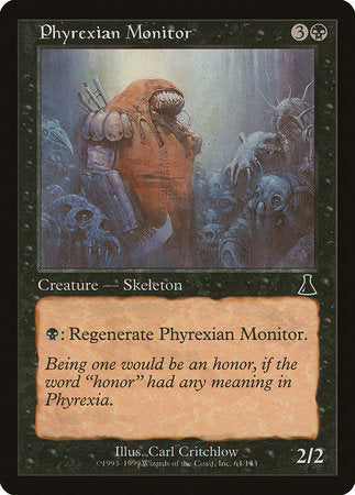 Phyrexian Monitor [Urza's Destiny] | Jack's On Queen