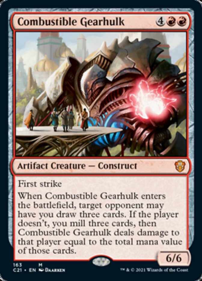 Combustible Gearhulk [Commander 2021] | Jack's On Queen