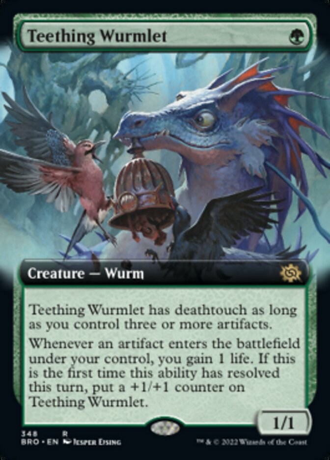 Teething Wurmlet (Extended Art) [The Brothers' War] | Jack's On Queen