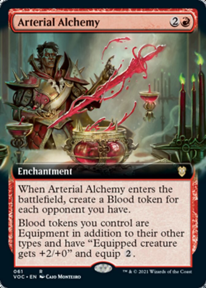 Arterial Alchemy (Extended) [Innistrad: Crimson Vow Commander] | Jack's On Queen
