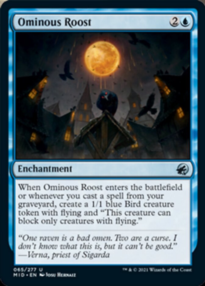 Ominous Roost [Innistrad: Midnight Hunt] | Jack's On Queen