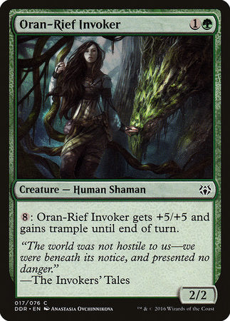 Oran-Rief Invoker [Duel Decks: Nissa vs. Ob Nixilis] | Jack's On Queen