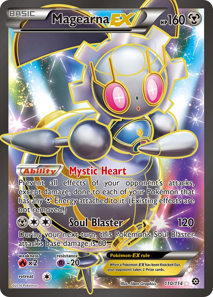 Magearna EX (110/114) [XY: Steam Siege] | Jack's On Queen