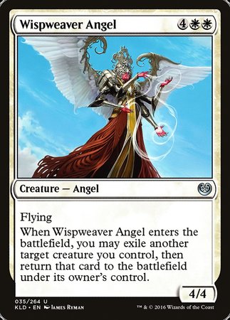 Wispweaver Angel [Kaladesh] | Jack's On Queen