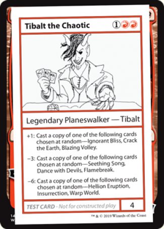 Tibalt the Chaotic (2021 Edition) [Mystery Booster Playtest Cards] | Jack's On Queen