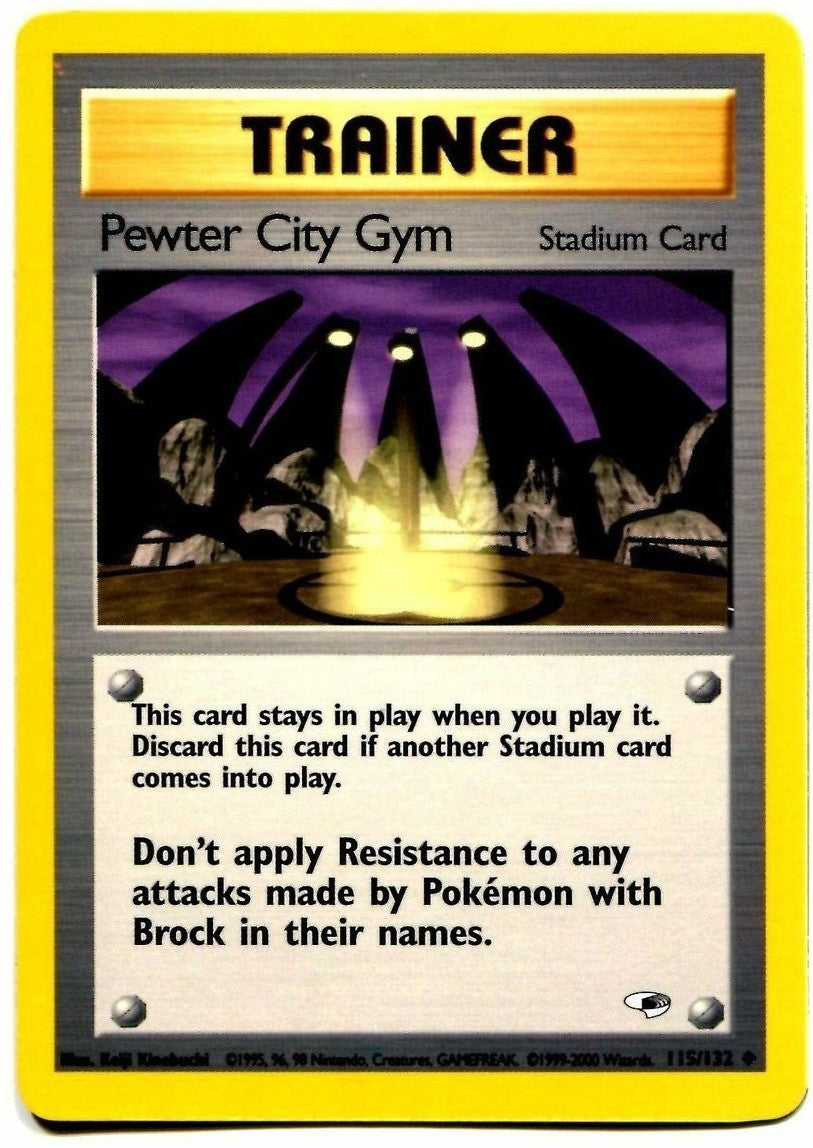 Pewter City Gym (115/132) [Gym Heroes Unlimited] | Jack's On Queen