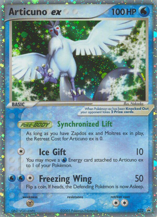 Articuno ex (032) [Nintendo: Black Star Promos] | Jack's On Queen