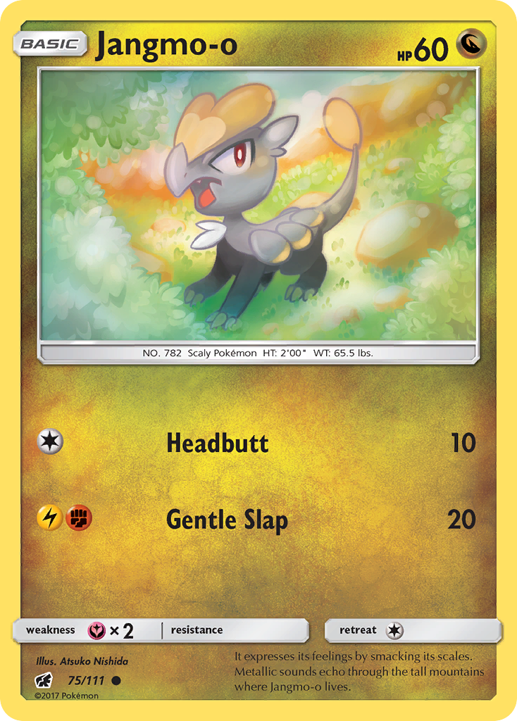 Jangmo-o (75/111) [Sun & Moon: Crimson Invasion] | Jack's On Queen
