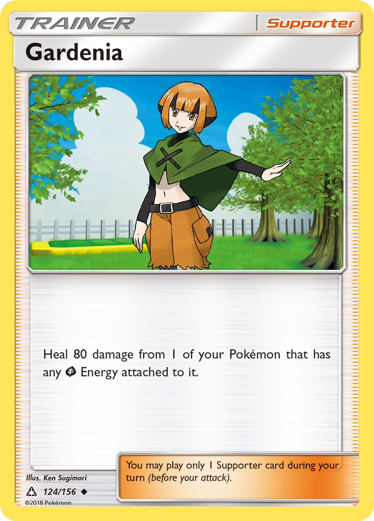Gardenia (124/156) [Sun & Moon: Ultra Prism] | Jack's On Queen