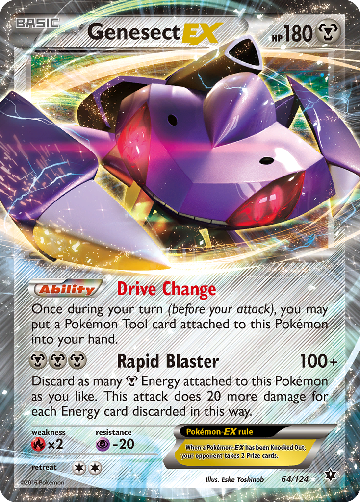 Genesect EX (64/124) [XY: Fates Collide] | Jack's On Queen