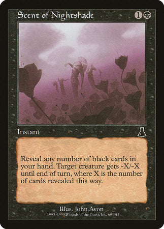 Scent of Nightshade [Urza's Destiny] | Jack's On Queen