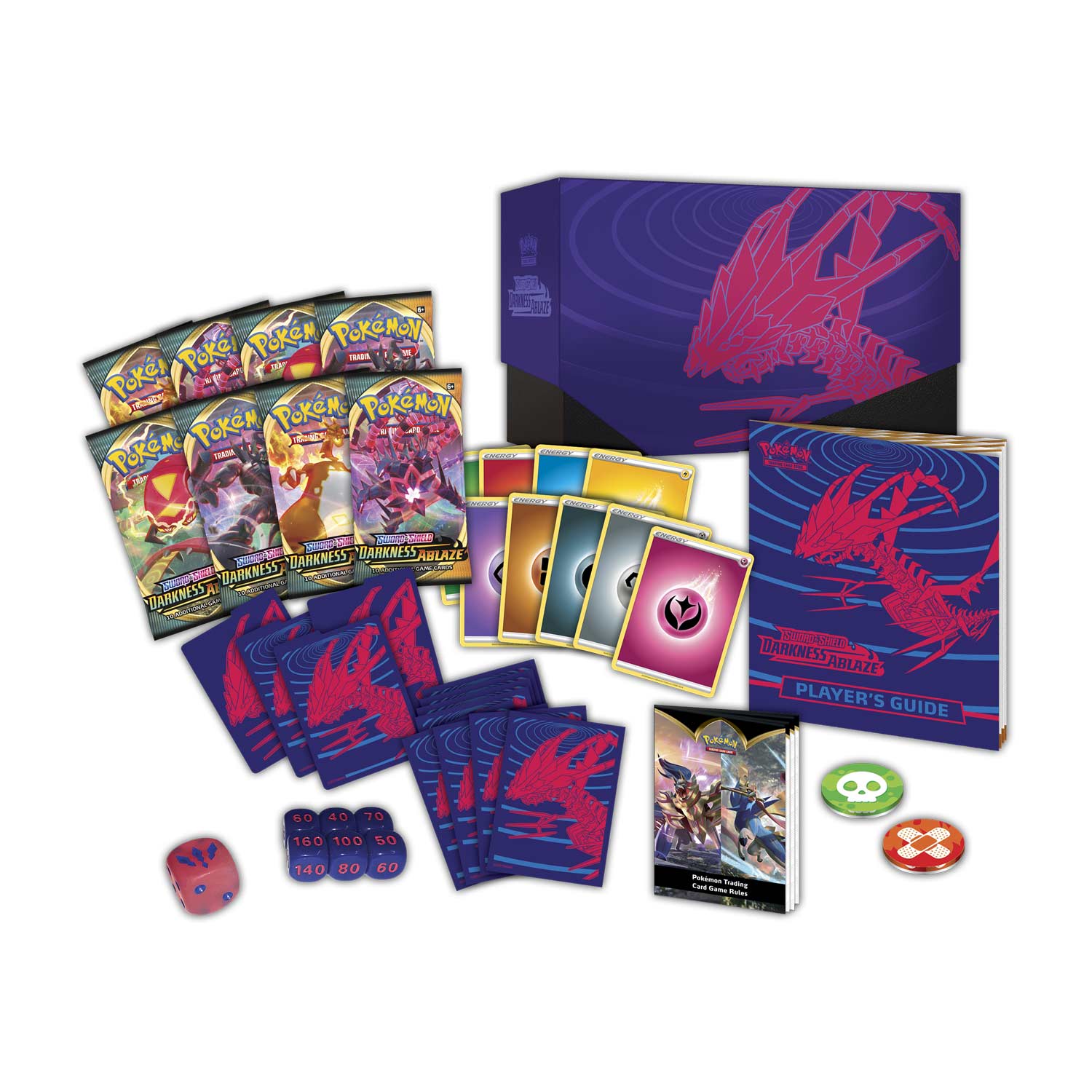 Sword & Shield: Darkness Ablaze - Elite Trainer Box | Jack's On Queen